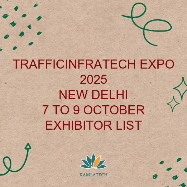 Trafficinfratech Expo New Delhi 2025 Exhibitor List (60 Exhibitors)